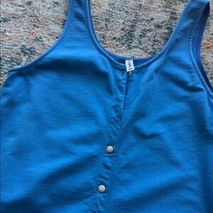 Ilana Kohn Vibrant Blue Maxi Dress, M